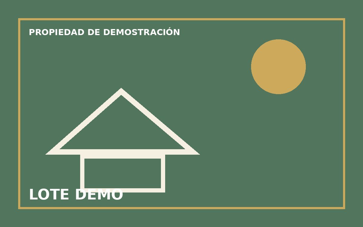 Lote de demostración en Daniel Flores — DEMO