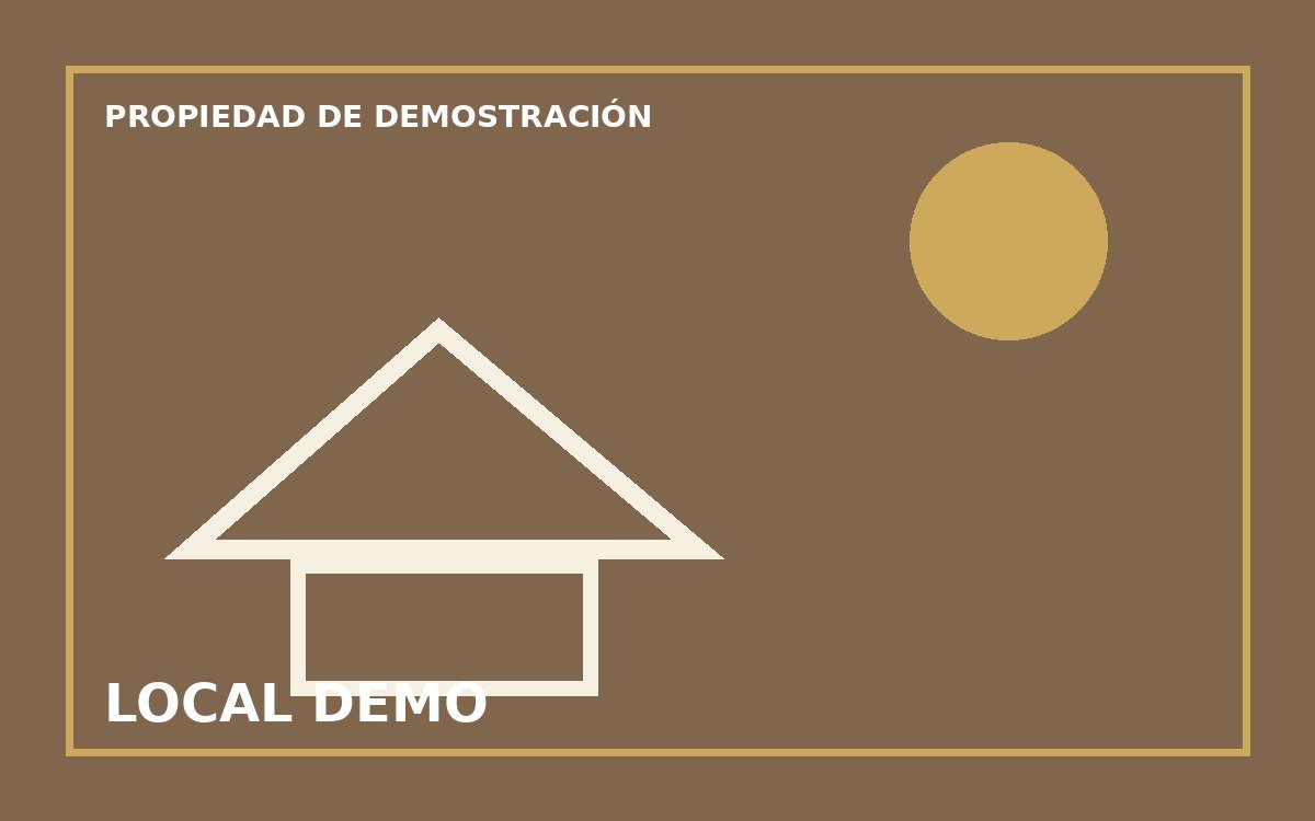 Local comercial de demostración en Daniel Flores — DEMO
